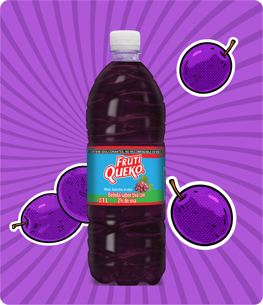FRUTIQUEKO Uva 1l