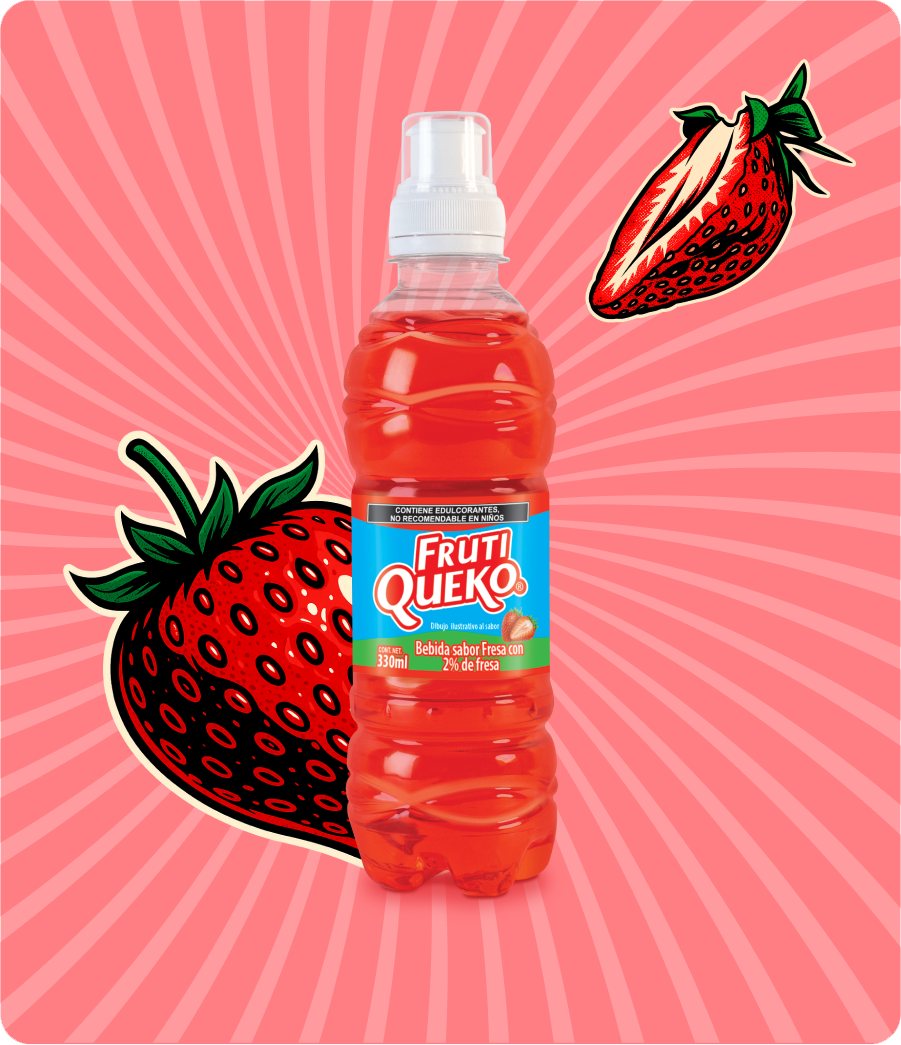 FRUTIQUEKO Fresa 330ML